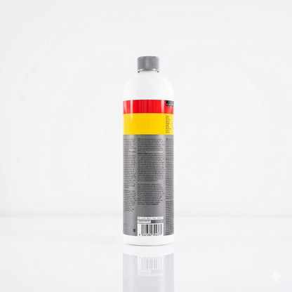 Koch Chemie Rapid Rinseless Wash 1L Car cleaner side left view on gray background