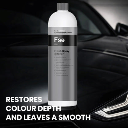 Koch Chemie Finish Spray Exterior 1L bottle on car background