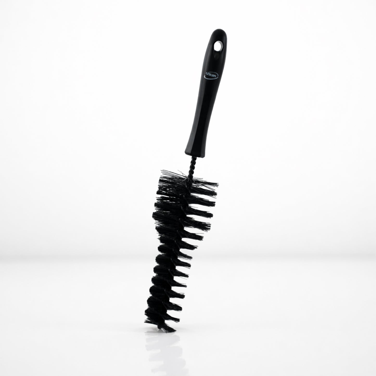 Koch Chemie Rim brush, galvanised thread brush slant view on white background