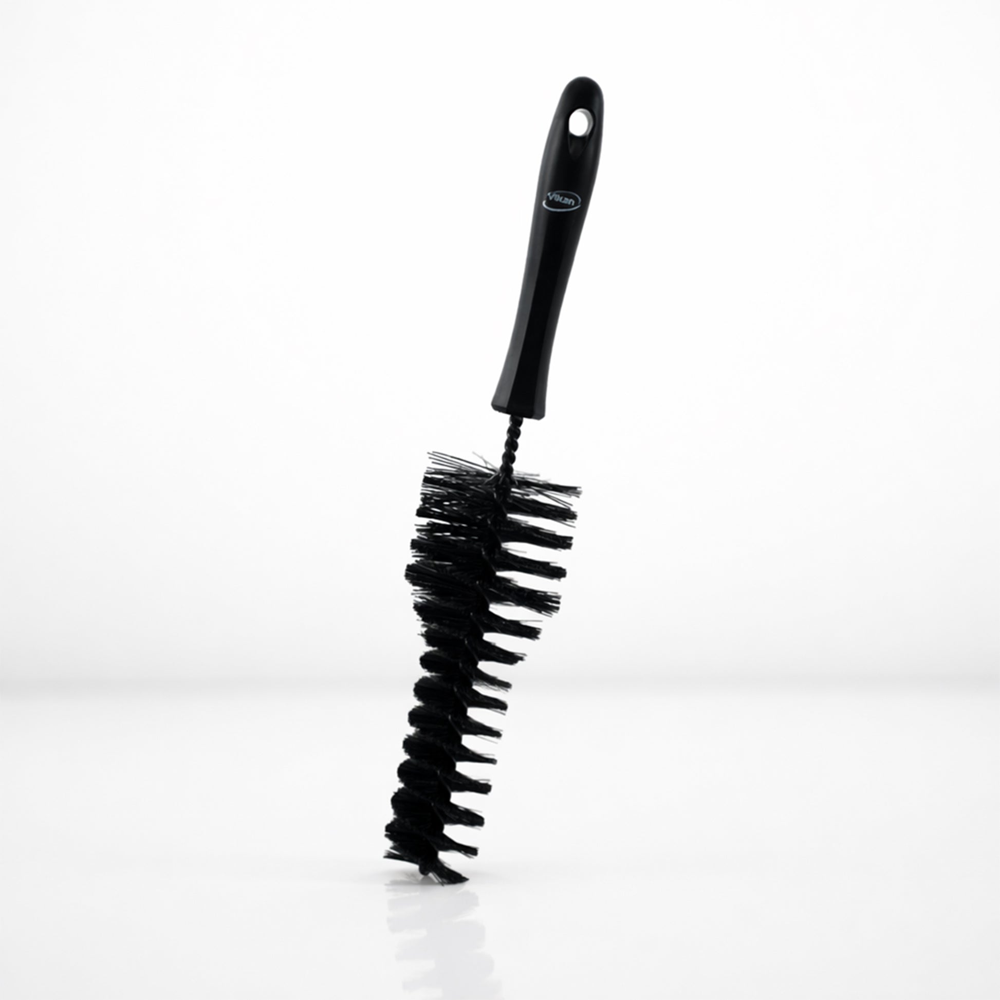 Koch Chemie Rim brush, galvanised thread brush slant view on white background