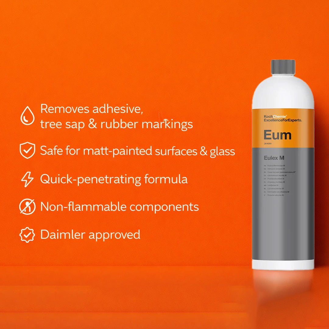 Koch Chemie Eulex M 1 Litre (Adhesive/Gum/Rubber Remover)