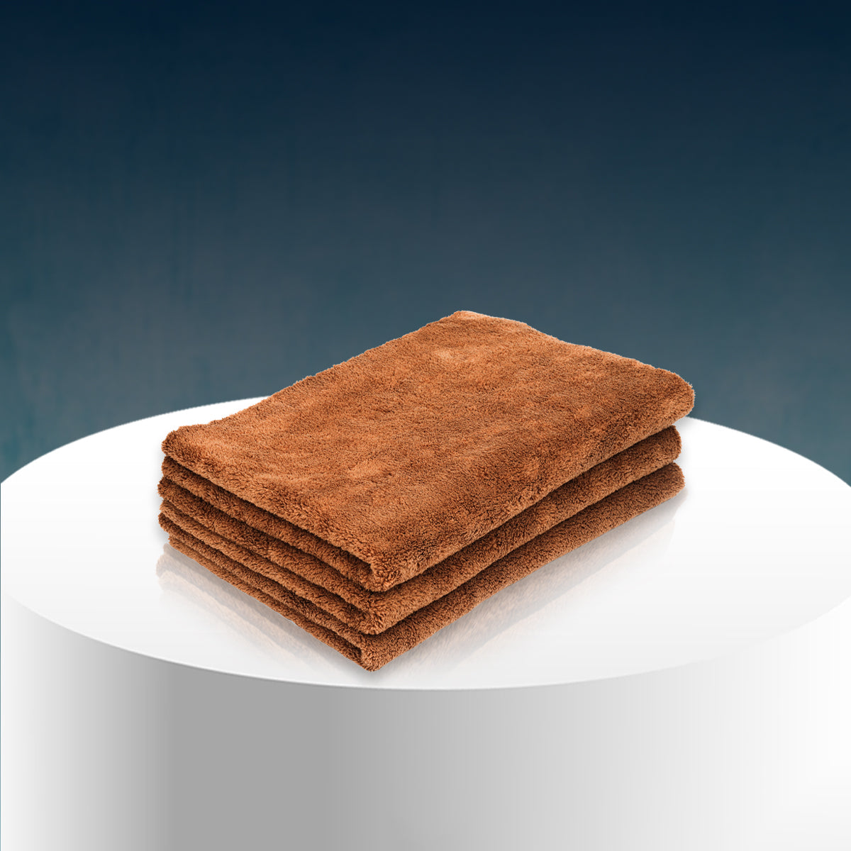 Poshlyf Drier Superb 600 GSM Brown Microfiber Titaniumline 60cmx40cm