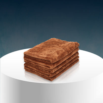 Poshlyf Drier Superb 600 GSM Brown Microfiber Titaniumline 60cmx40cm