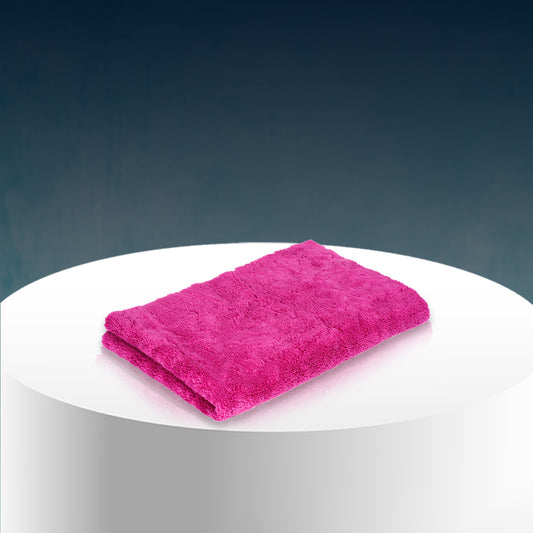 Poshlyf Drier Superb 600 GSM Glow Pink Microfiber Titaniumline 60cmx40cm