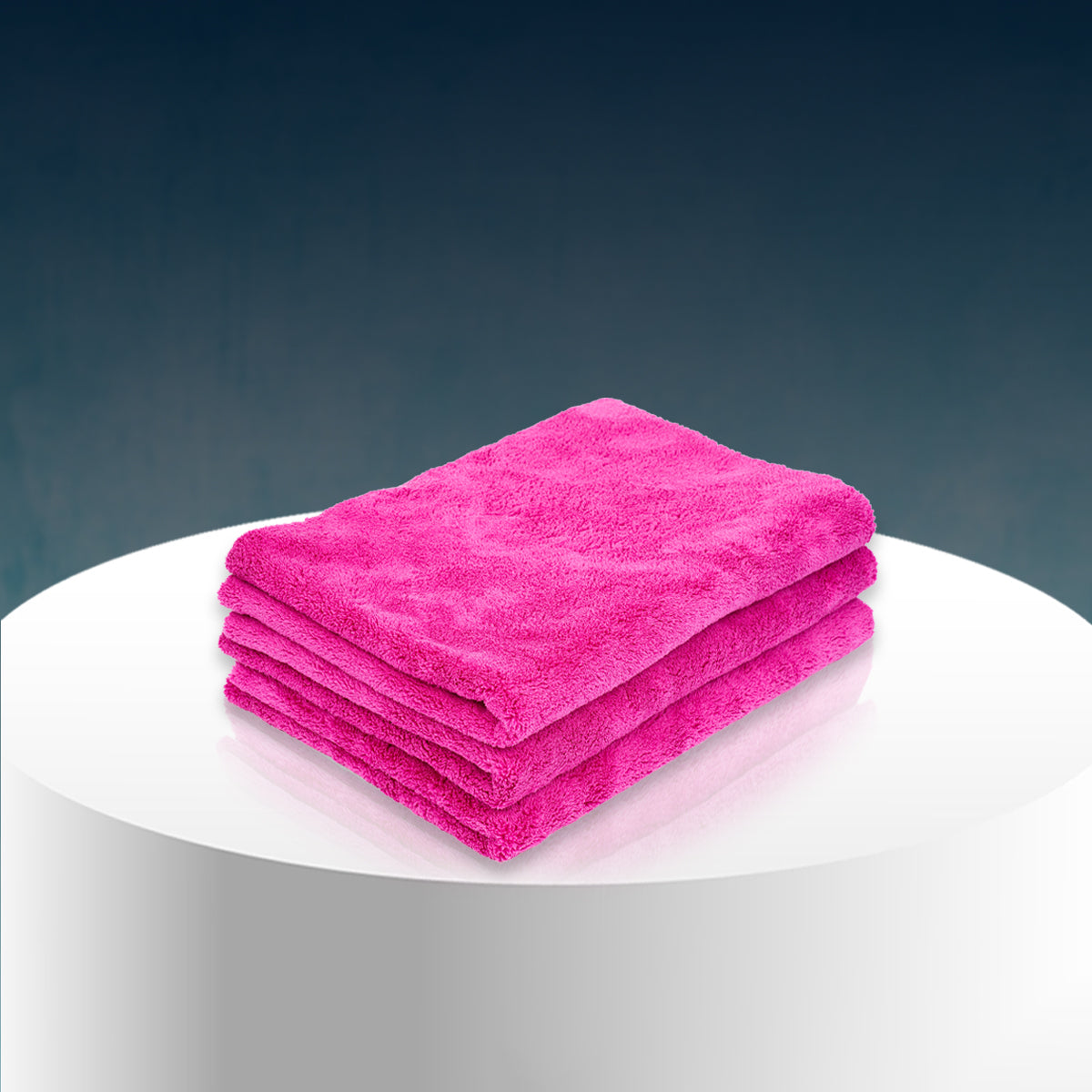 Poshlyf Drier Superb 600 GSM Glow Pink Microfiber Titaniumline 60cmx40cm