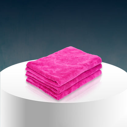 Poshlyf Drier Superb 600 GSM Glow Pink Microfiber Titaniumline 60cmx40cm