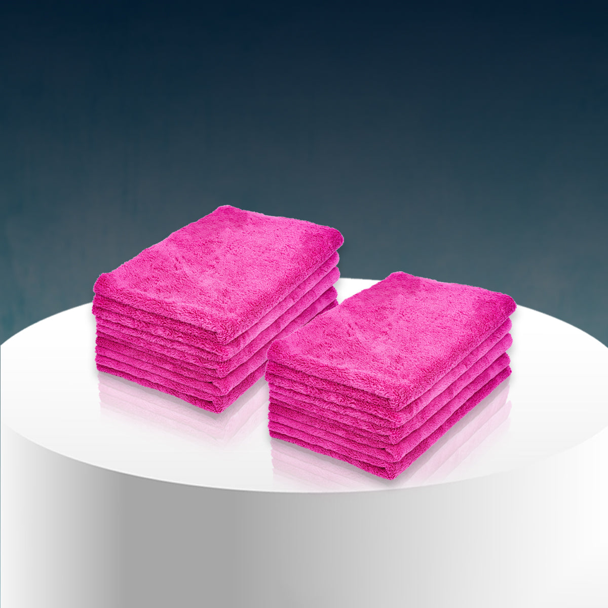 Poshlyf Drier Superb 600 GSM Glow Pink Microfiber Titaniumline 60cmx40cm