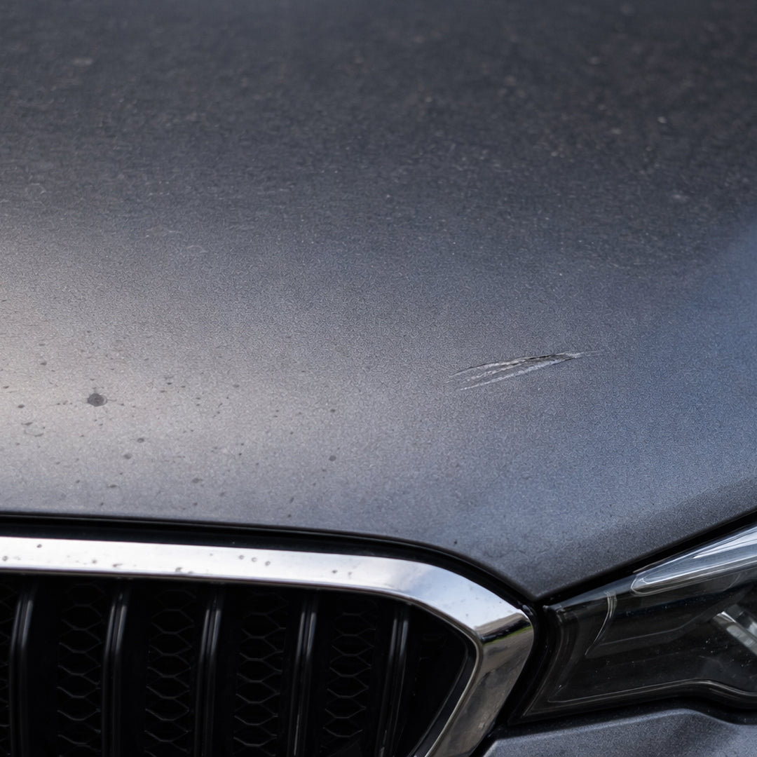 Koch Chemie Heavy Quick Cut B9.01  1Litre Polishing Compound after finish in car background