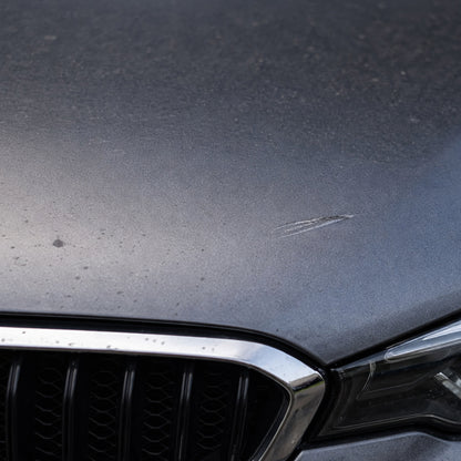 Koch Chemie Heavy Quick Cut B9.01  1Litre Polishing Compound after finish in car background