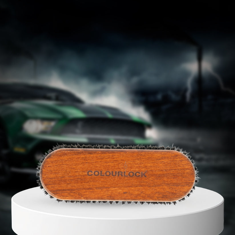 Colourlock Leather Cleaning Brush – Brown (120mm x 39mm)