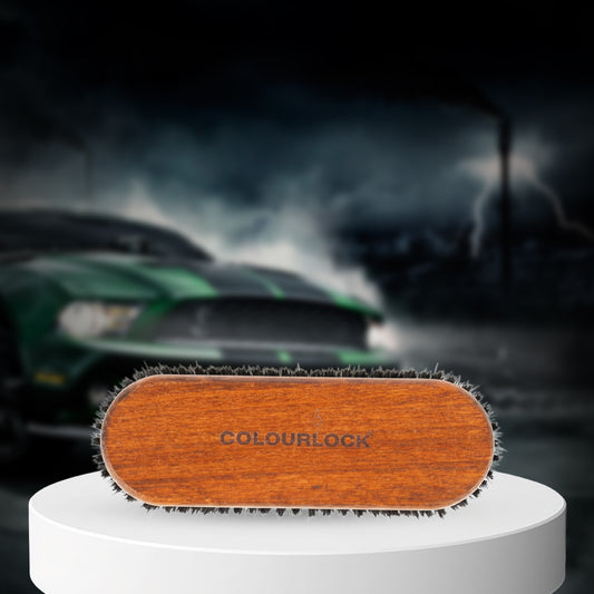 Colourlock Leather Cleaning Brush – Brown (120mm x 39mm)