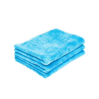 Poshlyf Drier Superb 600 GSM Light Blue Microfiber Titaniumline 60cmx40cm
