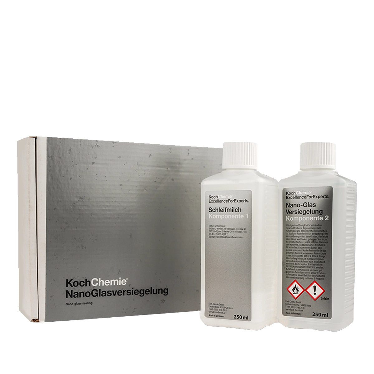 Nano glass coating kit with long-lasting durability and superior water resistance.