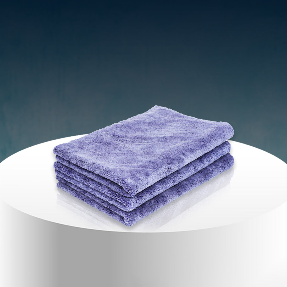 Poshlyf Drier Superb 600 GSM Purple Microfiber Titaniumline 60cmx40cm