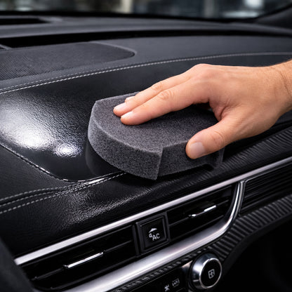 Koch Chemie Application Sponge cleaning with hand on car 