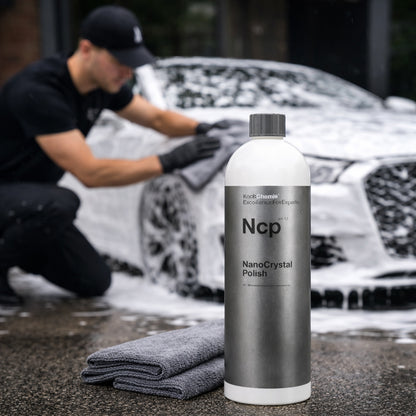 Koch Chemie Nano Crystal Shampoo 1L + 2x 380 GSM Microfiber (FREE)