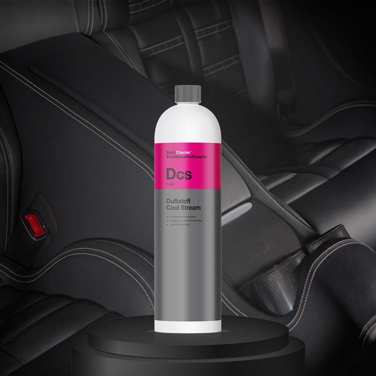Koch Chemie Duftstoff Cool Stream 1 Ltr with intense Fresh Breeze scent for car interior fragrance and freshness.