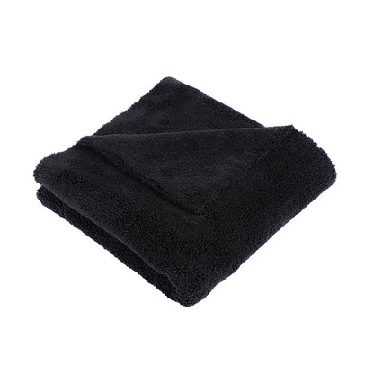 Poshlyf Drier Superb 600 GSM Black Microfiber Titaniumline 60cmx40cm(1 Unit)- (25 Unit)