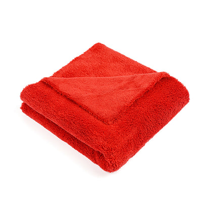 Poshlyf Drier Superb 600 GSM Red Microfiber Titaniumline 60cmx40cm(1 Unit)-(25 Unit)