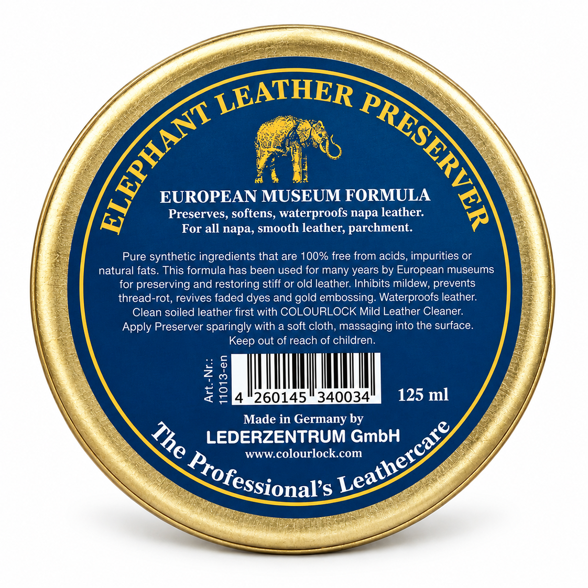 Colourlock Elephant Leather Preserver 125 ML