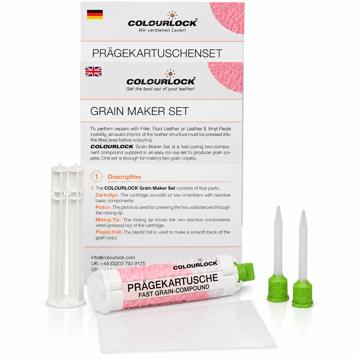 Colourlock Leather Grain Maker Kit