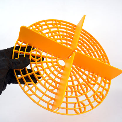 Work Stuff Detailing Bucket Black - Rinse + Separator Yellow