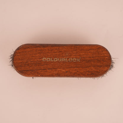Colourlock Leather Cleaning Brush – Brown (120mm x 39mm)