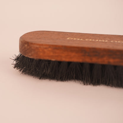 Colourlock Leather Cleaning Brush – Brown (120mm x 39mm)