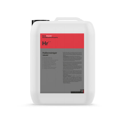 Koch chemie Hallenreiniger sauer washing bay cleaner on white background