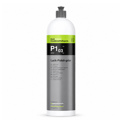 Koch Chemie Lack-Polish grün P1.03 Finish Polish 1 Litre