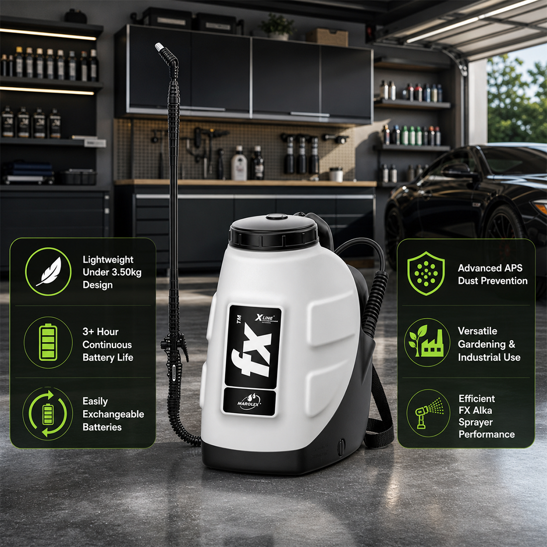 Marolex Battery Sprayer FX (ALKA-line) 7L