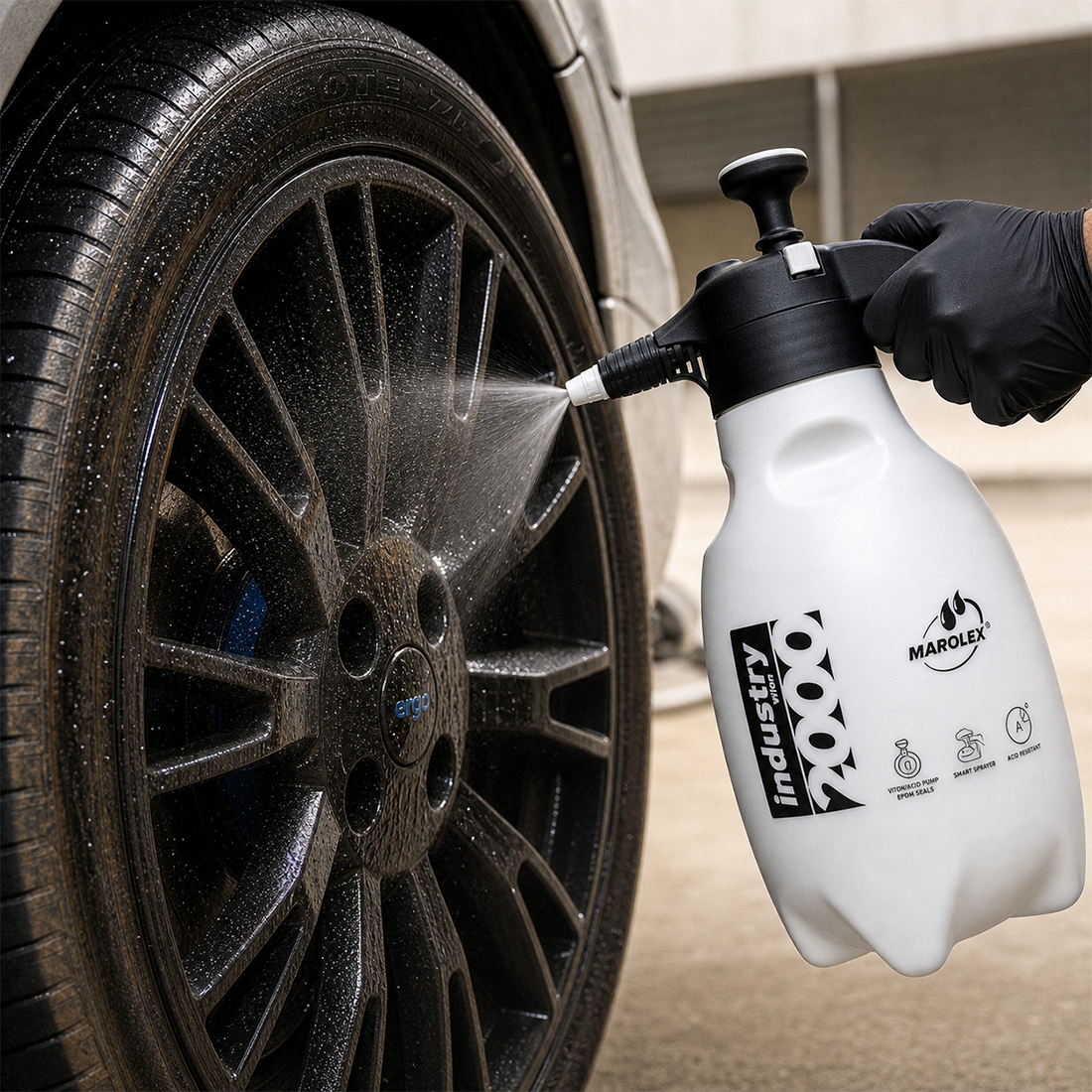 Marolex Sprayer Industry ERGO 2000ml (ACID-line White)