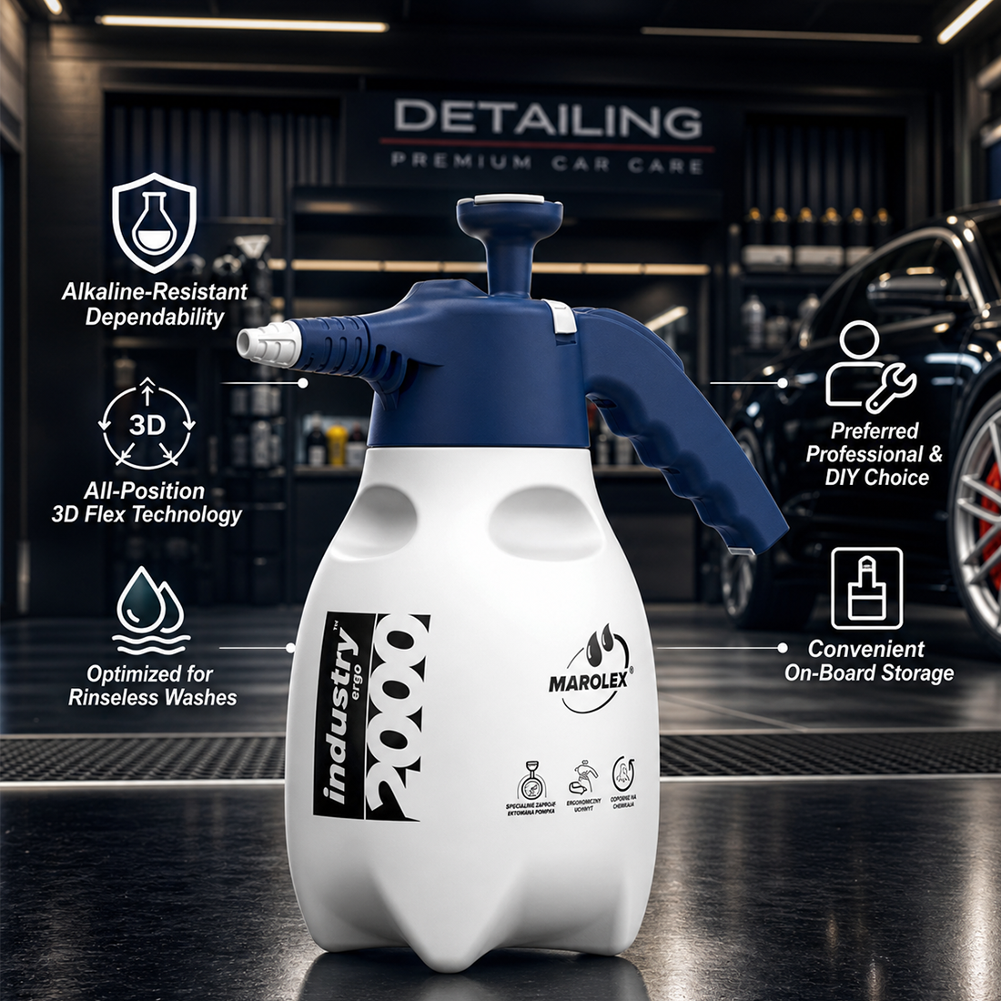 Marolex Sprayer Industry ERGO 2000ml (ALKA-line)