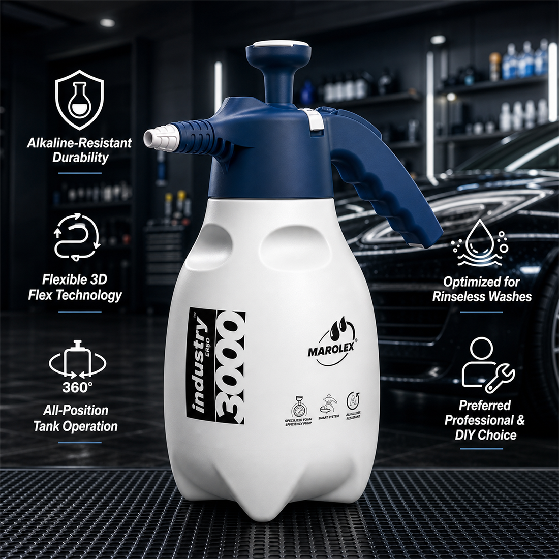 Marolex Sprayer Industry ERGO 3000ml (ALKA-line)