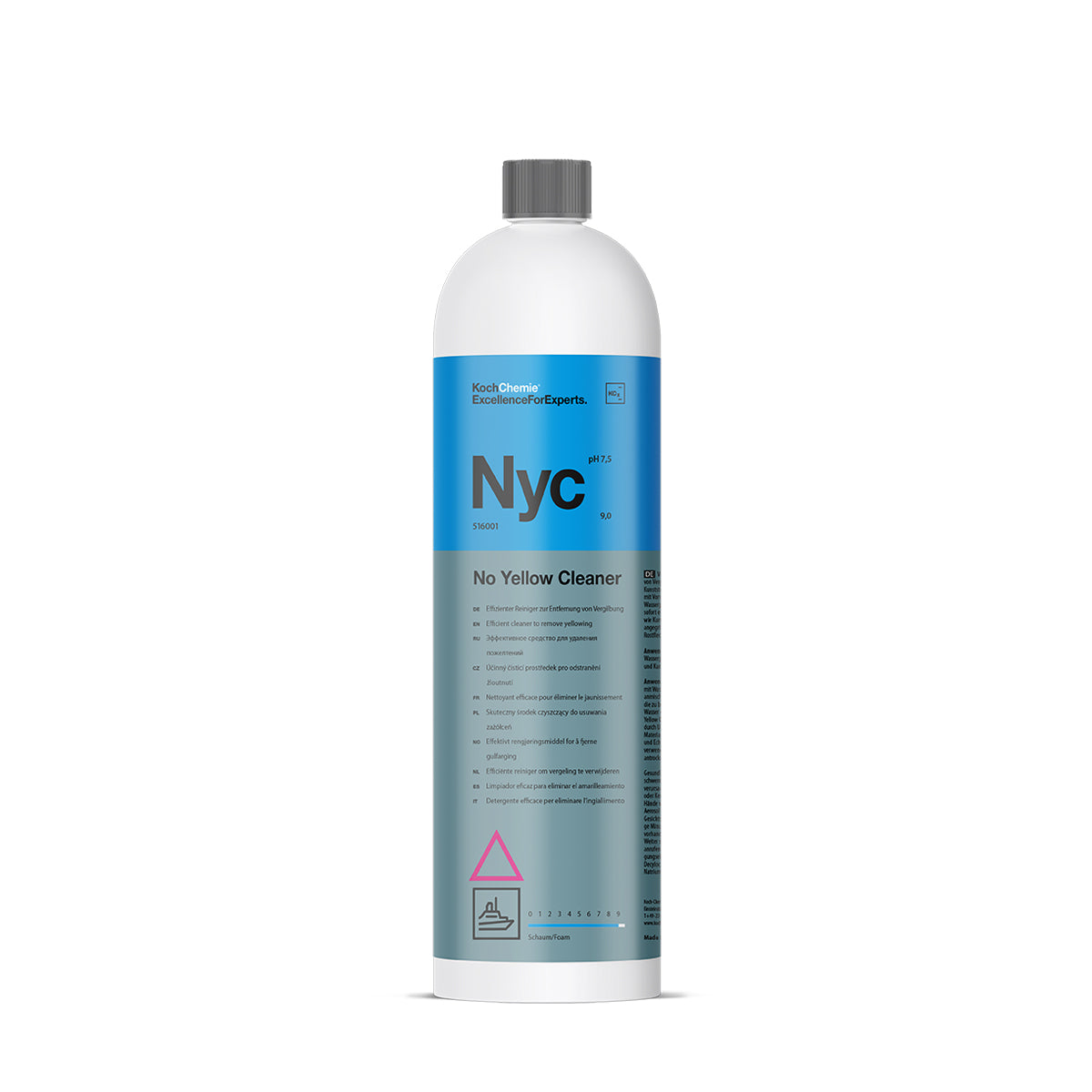 Koch Chemie No Yellow Cleaner 1Litre  on white background