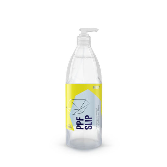 Bottle of PPF Slip on a white background