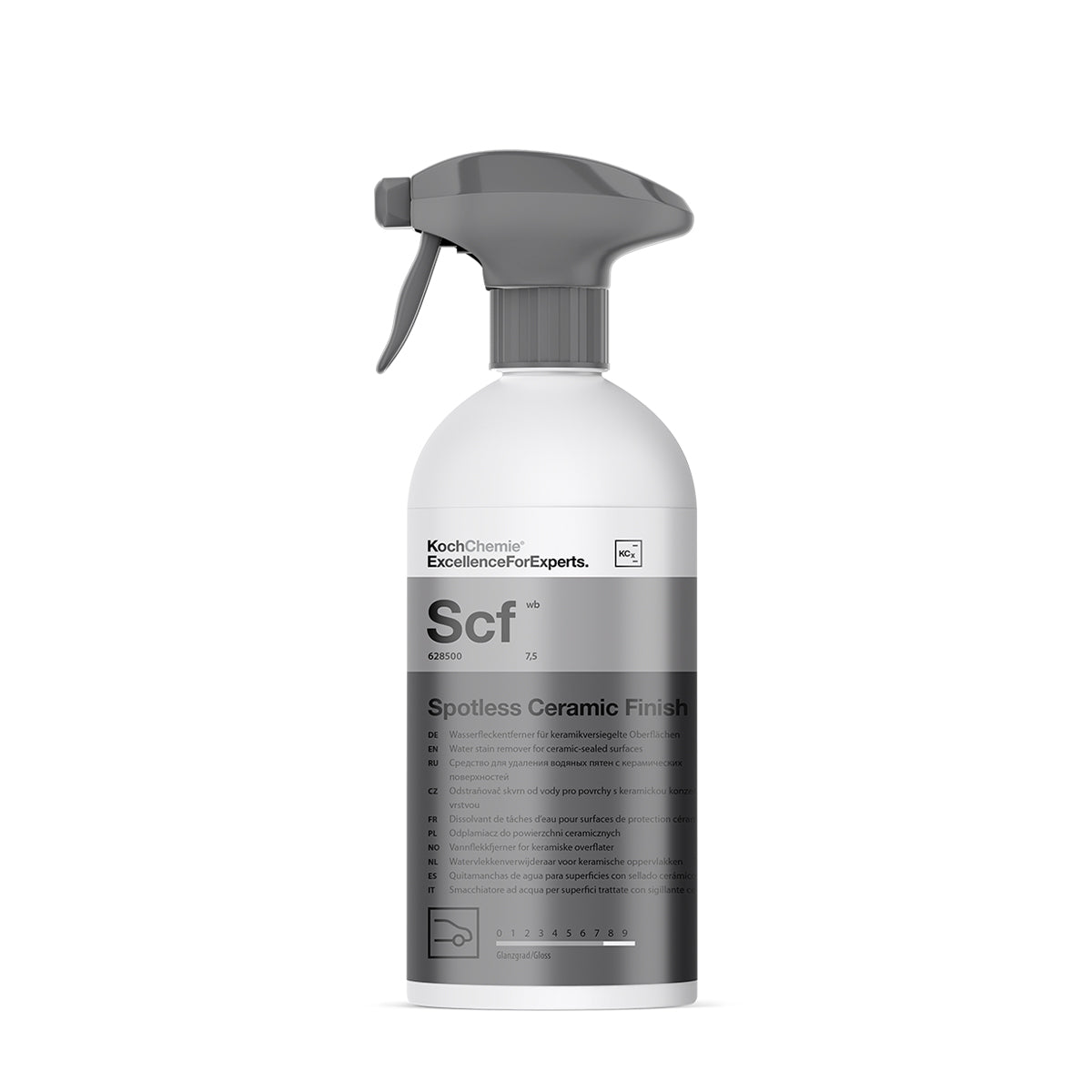 Koch Chemie Spotless Ceramic Finish 500ml Water spot remover on white background