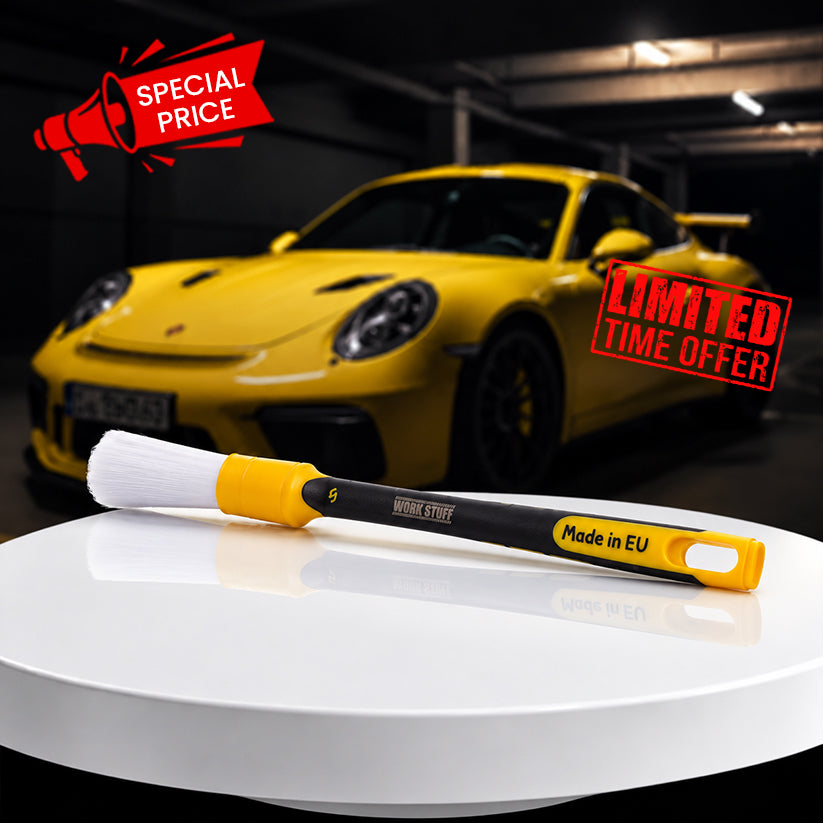 Work Stuff Detailing Brush Rubber Albino 16 mm