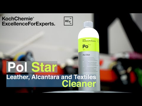 Koch Chemie Pol Star 1L, versatile cleaner for various interior surfaces, maintains waterproofing and prevents re-soiling.