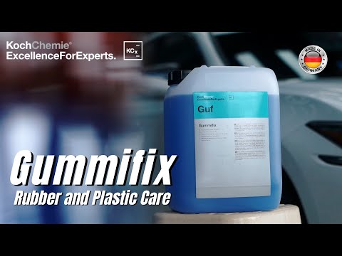 Koch Chemie Gummifix 1L, ideal for interior rubber mats and plastic surfaces, with a mild formula.