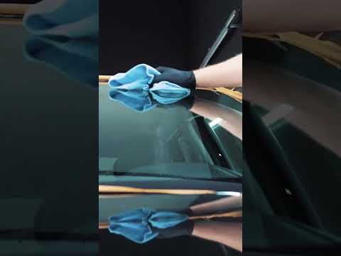 Hydrophobic glass sealant kit by Koch Chemie for enhanced visibility and easy cleaning.