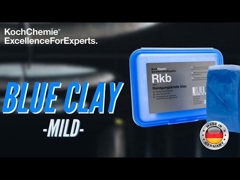 Koch Chemie Blue Clay in a 200g pack, designed to clean exterior surfaces without causing damage